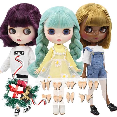 Glacé DBS blyth poupée 1/6 BJD jouet joint corps offre spéciale prix inférieur bricolage filles cadeau 30cm acticulé poupée aléatoire yeux couleurs ► Photo 1/6