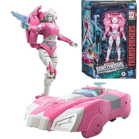 Hasbro-transformateurs de générations guerre pour Cybertron Earth Rise, WFC-E17 Deluxe Arcee, jouets figurines d'action ► Photo 1/4