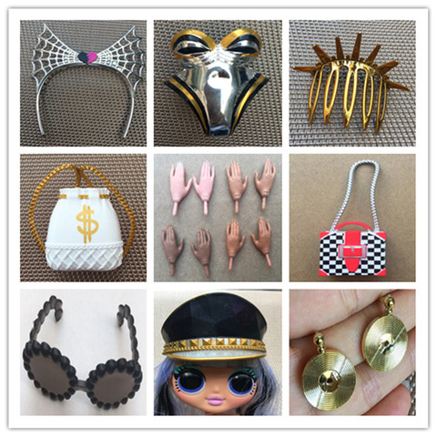 L.O.L. SURPRISE! Original poupée lunettes boucles d'oreilles chaussures vêtements chapeaux bandeau sacs OMG supports décors LOLS accessoires ► Photo 1/6