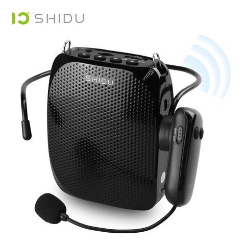 SHIDU S615 amplificateur vocal Ultra sans fil Portable UHF Mini haut-parleur USB Lautsprecher pour les enseignants ► Photo 1/6