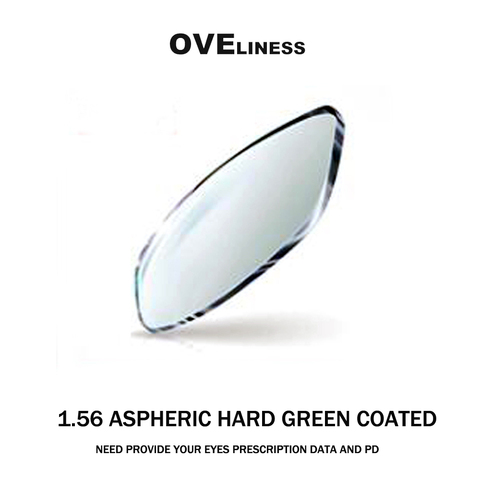 Verres de lunettes asphérique en résine | Prescription 1.56 1.61 1.67 1.74 (+ 12.00 ~-12.00), lentille optique pour myopie hyperopie presbyte ► Photo 1/5