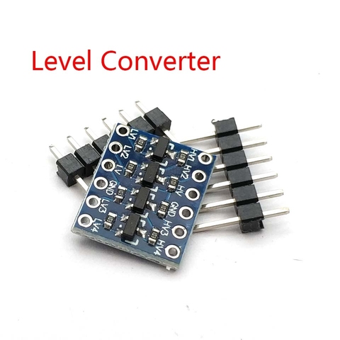 Convertisseur de niveau logique I2C, Module de carte bidirectionnel 5V/3.3V cc pour Arduino avec broches ► Photo 1/3