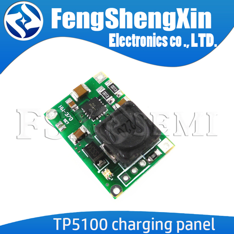 Nouveau TP5100 double simple lithium batterie gestion de charge compatible 2A rechargeable plaque de lithium 18650 TP5100 4.2V 8.4V ► Photo 1/2