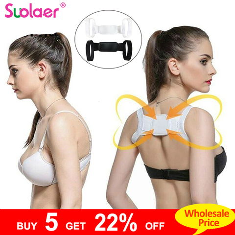 XXL-S Posture correcteur dos soutien ceinture d'épaule rectifier redresser Correction hommes femmes adultes enfants soins de santé livraison directe ► Photo 1/6