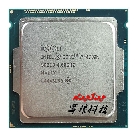 Intel Core i7-4790K i7 4790K 4.0 GHz Quad-Core huit fils processeur d'unité centrale 88W 8M LGA 1150 ► Photo 1/1