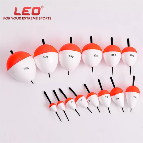 10 pcs/lot mousse pêche flotteur Bobber flottant 0.8g-60g bouée Flotador Boias de pesca pêche lumière bâton Tube pour matériel de pêche ► Photo 1/6