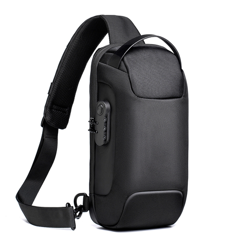 Sac à bandoulière Oxford imperméable pour hommes, multifonction, antivol, sacs à épaule pour court voyage, sacoche de poitrine, Pack masculin ► Photo 1/6
