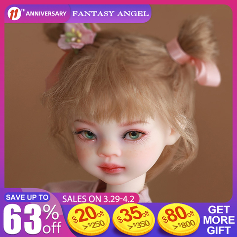 Fantasy Angel – poupée BJD Viki YOSD en résine pour enfants, jouets de dessin animé, bricolage, cadeau pour enfants, 1/6 ► Photo 1/6