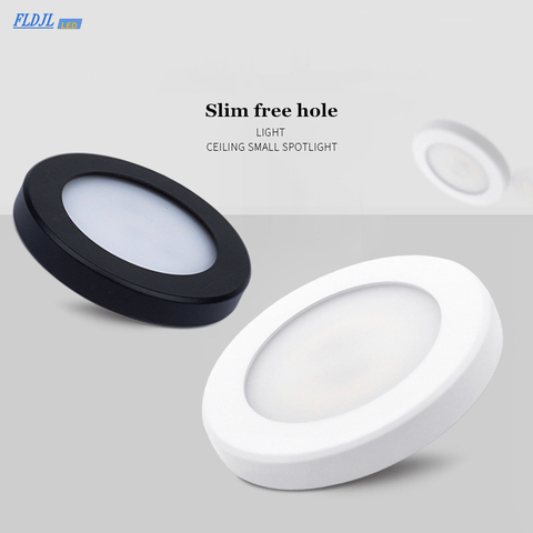 LED Downlight Mini Surface monté 220V 240V 5W 7W panneau Spot lumière Ultra mince éclairage intérieur maison armoires de cuisine lampe ► Photo 1/5
