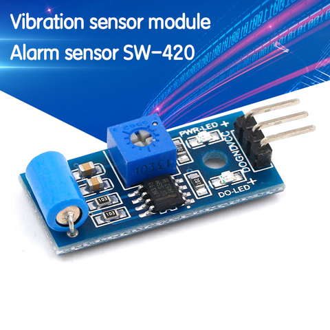 SW-420 de commutateur de vibration de module de capteur d'alarme de module de capteur de Vibration de type normalement fermé pour arduino ► Photo 1/6