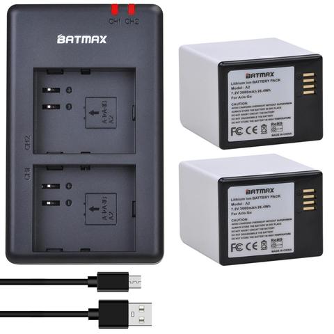 2 batteries 7.2V 3660mAh + double chargeur USB pour Arlo GO ► Photo 1/6