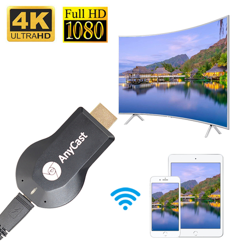 Anycast bâton de télévision 1080P Dongle de télévision sans fil DLNA AirPlay miroir HDMI-compatible bâton adaptateur récepteur Miracast pour IOS Android ► Photo 1/6