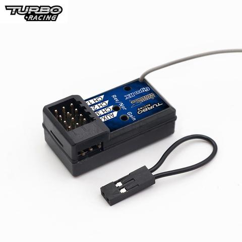 Récepteur étanche RX49 4CH avec gyroscope pour transmetteur RC Turbo Racing système VT ► Photo 1/5