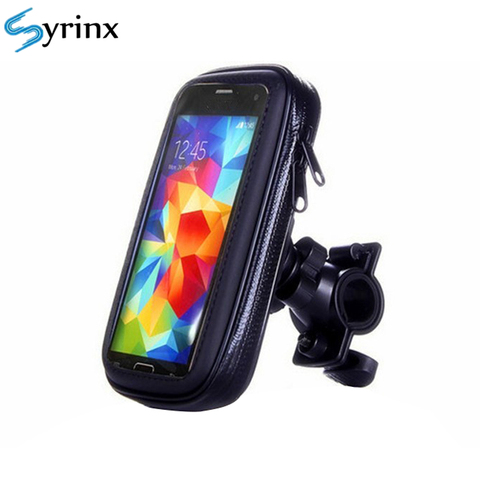 Vélo moto Support de téléphone étanche vélo étui de téléphone sac pour iPhone X 11 équitation en plein air Support Mobile Support Scooter couverture ► Photo 1/6