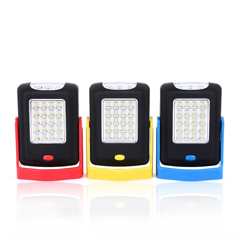 Lampe de poche Portable à LED COB, torche de travail magnétique, pour Camping, tente, lampe d'urgence, atelier de réparation de voitures ► Photo 1/6