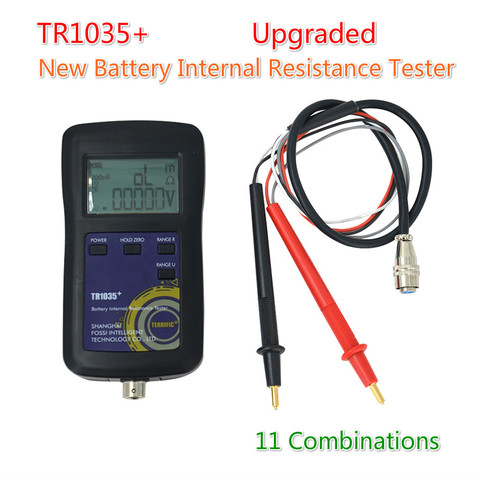 Test de résistance interne de batterie au Lithium, mise à niveau YR1035 Original à quatre lignes, testeur de batterie sèche électrique numérique TR1035 18650 ► Photo 1/6