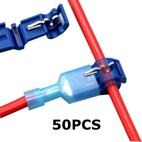 50 Pièces (25 ensemble) De Câble Électrique Rapide Connecteur Snap D'épissure De Fil À Sertir Connecteurs De Voiture Connecteur Électrique Étanche ► Photo 1/5