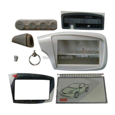 Boîtier porte-clés et écran LCD, système d'alarme de voiture russe scher-khan Magicar 5 et 6, télécommande LCD Scher Khan R300 902 903F ► Photo 1/1