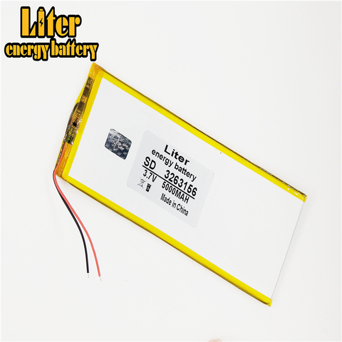 Batterie Li-ion Rechargeable, 3.7V, 3263156 MAH, pour tablette PC 8 pouces 9 pouces, CHUWI Hi8 hi8 pro xv8 DVD DVR ► Photo 1/4