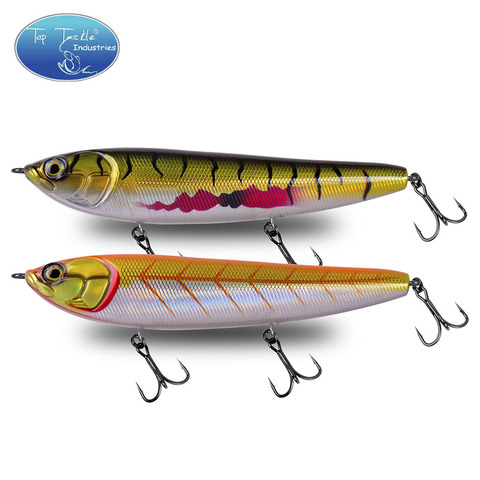 Flottant Crayon Topwater Crayon leurre De Pêche avec VMC Crochet 155mm 42g ► Photo 1/6