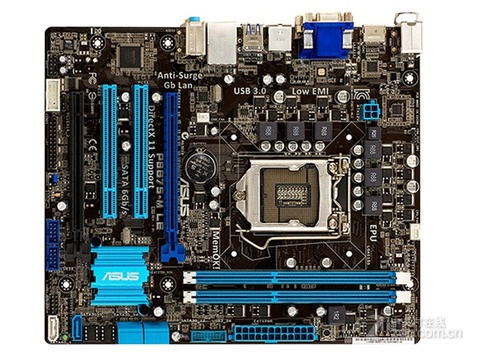 ASUS P8B75-M DU DDR3 LGA 1155 pour I3 I5 I7 B75 Carte Mère De Bureau ► Photo 1/1
