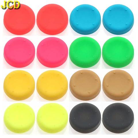 JCD – capuchons de poignées de pouce analogique en Silicone pour nintendo Switch, 2 pièces, pour manette de jeu NS ► Photo 1/6