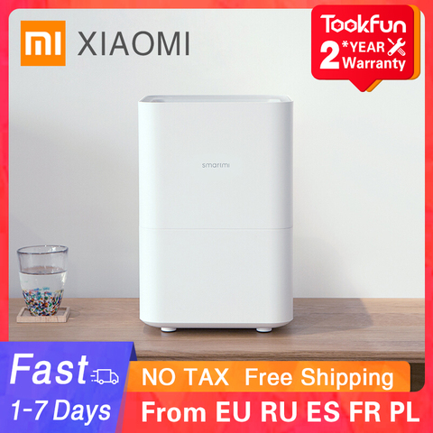 XIAOMI MIJIA SMARTMI humidificateur évaporatif 2 pour la maison amortisseur d'air arôme diffuseur huile essentielle brumisateur mijia APP contrôle ► Photo 1/6