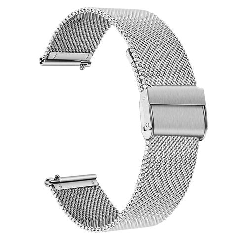 Bracelet de montre-Bracelet, 18mm 20mm 22mm, pour Samsung Galaxy Watch Active 2, 40mm 44mm, Huawei GT 2e, libération rapide ► Photo 1/6