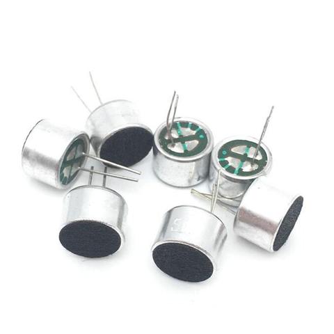 Lot de 10 microphones à prise universelle pour téléphone portable, multicanal 9767, 2 broches, Electret 2022 ► Photo 1/5