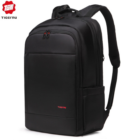 Tigernu – sac à dos Anti-vol pour hommes, 15.6 pouces, en Nylon, imperméable, classique, loisirs, cartable pour étudiants, adolescents ► Photo 1/5