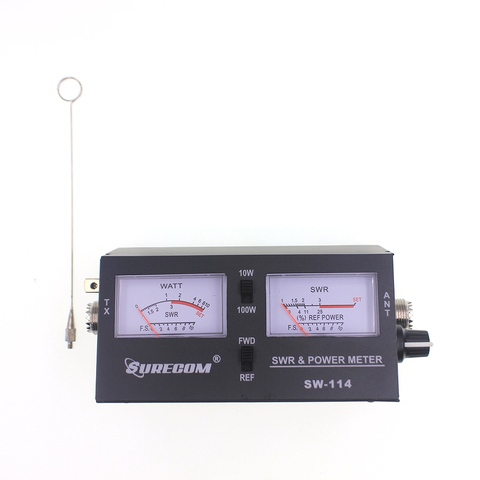 Surecom – compteur de puissance 27-30MHz SWR/RF/Test d'intensité du champ, 3 fonctions analogiques avec antenne ► Photo 1/6