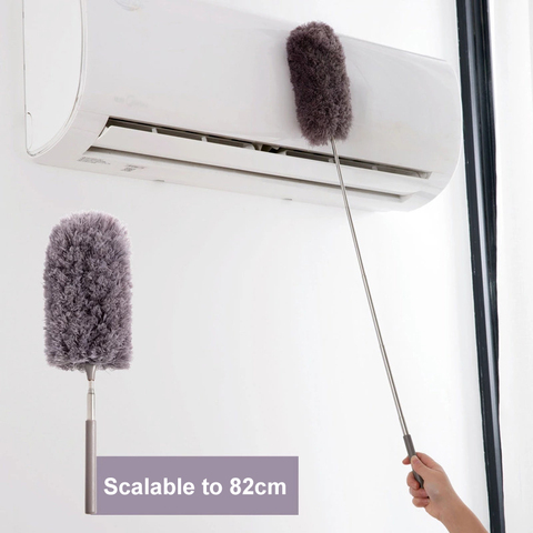 Microfibre Duster brosse extensible main poussière nettoyant Anti-poussière brosse climatisation voiture meubles nettoyage nouvelle maison livre cas ► Photo 1/6