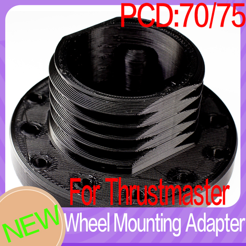 Thrustmaster t300 T500 TGT adaptateur pour volant SIMRACING PCD 70 ou 75 SIMRACING TH8A THRUSTMASTER T300 sim racing ► Photo 1/3