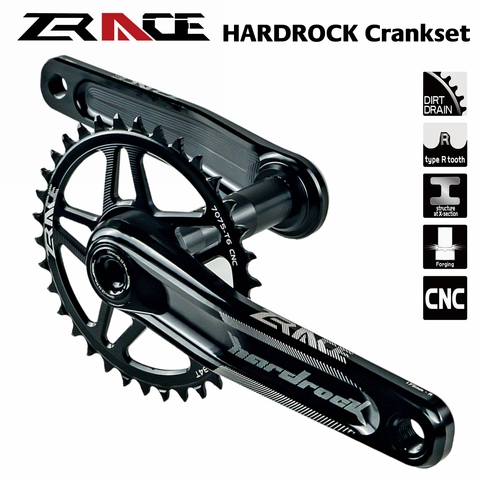 ZRACE HARDROCK 1x10 11 12 vitesses Boost pédalier dent d'aigle pour vtt XC/TR/DH/FR 170 / 175mm,32T/34T/36T,BB83,BB68/73 Pédalier ► Photo 1/6