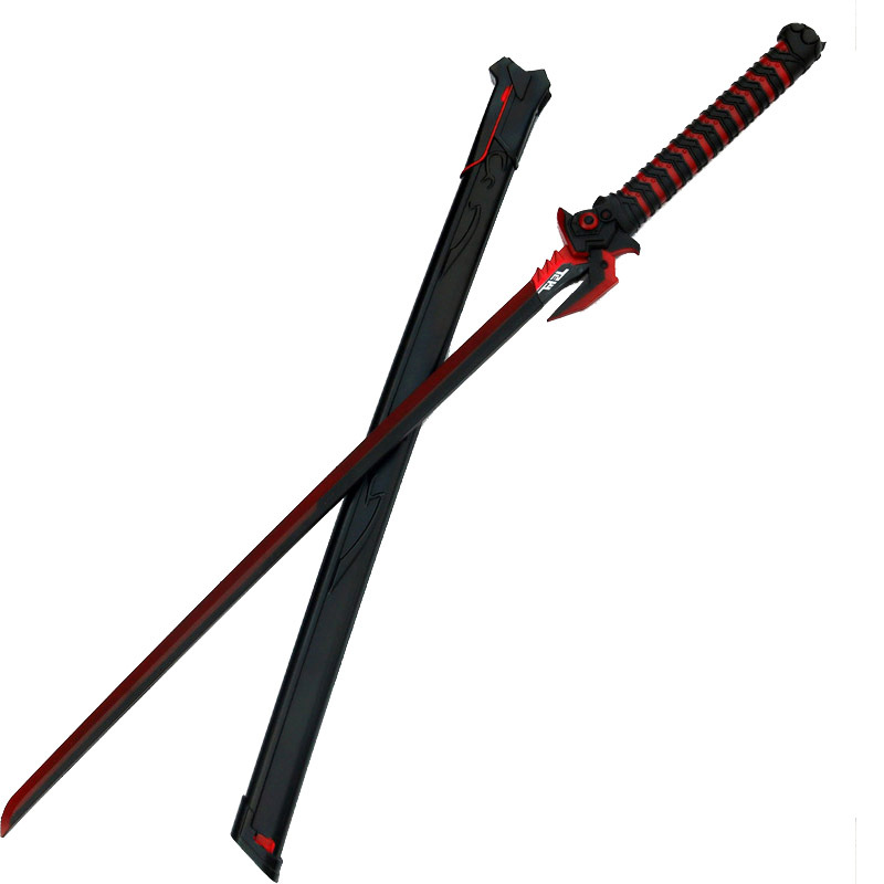 Épée De Samouraï en Bois Demon Slayer Katana 76/104cm avec Ceinture