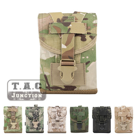 Emerson – housse de cantine tactique MOLLE 1 litre, protecteur de bouteille d'eau pour la chasse au tir, sac à outils utilitaires Airsoft Multicam ► Photo 1/6