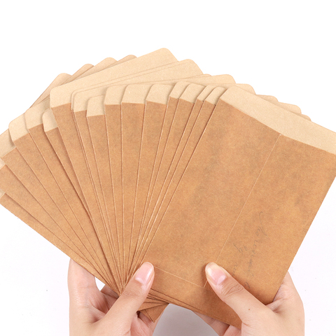 Enveloppes classiques en papier Kraft, lot de 10 pièces, pour Invitation de mariage, pour cadeau, pour décoration de bricolage ► Photo 1/6