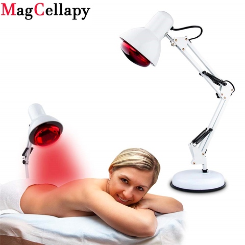 Lampe chauffante de Massage à lumière rouge, thérapie à lumière proche infrarouge, pour améliorer le sommeil, l'arthrite, soulagement de la douleur musculaire, physiothérapie ► Photo 1/6