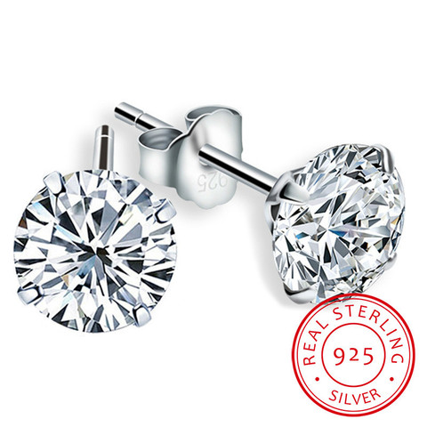 LEKANI cristal de Swarovski mode véritable 925 en argent Sterling boucles d'oreilles pour les femmes de mariage bijoux de qualité cadeau ► Photo 1/5