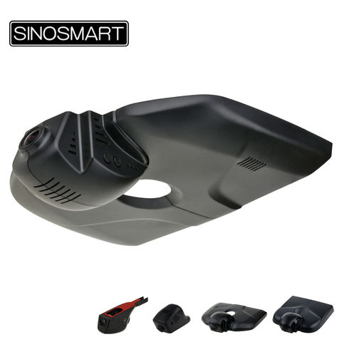 SINOSMART Novatek 96672 Wifi DVR caméra pour Chevrolet Trax Cruze Malibu avec Onstar etc. Contrôle par l'application SONY IMX323 ► Photo 1/6