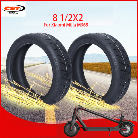 CST amélioré pour Xiaomi Mijia M365 Scooter pneus 8 1/2x2 Scooter électrique gonflage pneus caméra Durable remplacement chambre à air ► Photo 1/6