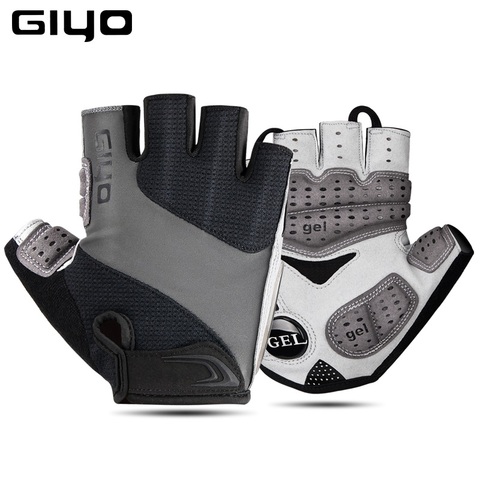 Giyo – gants de cyclisme unisexe en tissu Lycra respirant, mitaines de vélo de route, équitation, vtt, DH, course en plein air, demi-doigt, 2022 ► Photo 1/6