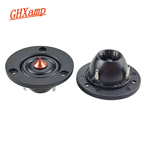 GHXAMP 2 pouce Tweeter À Dôme Haut-Parleur Unité HIFI Film De Soie 4OHM 30 w Voiture Tweeter Haut-Parleur Home Cinéma DIY Caisse de Résonance f0-20 KHZ 2 pcs ► Photo 1/6