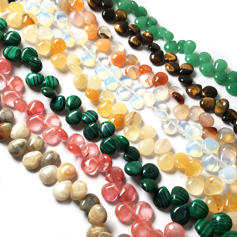 Pierre naturelle en forme de goutte d'eau, grosses perles en cristal, semi-finies, pour la fabrication de bijoux, accessoires Bracelet à bricoler soi-même ► Photo 1/2