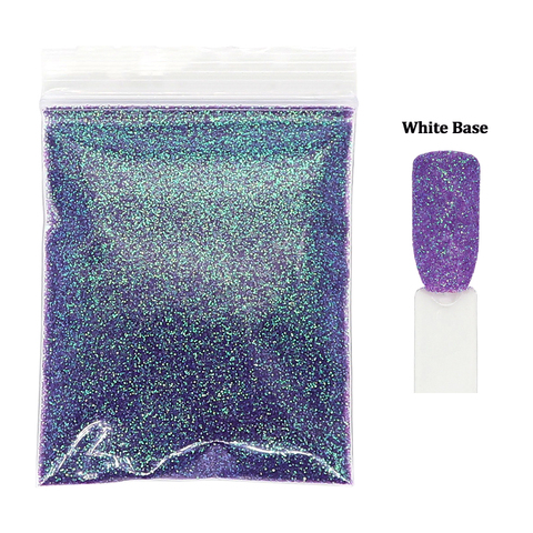 10G brillant ongles paillettes poudre holographique paillettes Chrome ongles Art poudre miroitant Gel vernis flocons manucure Pigment décoration ► Photo 1/6