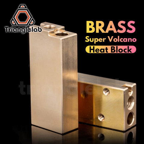 Trianglelab-bloc thermique Super volcan impression rapide grand débit, 1,75/28.5/3.0mm, Compatible avec V6 TITANAERO ► Photo 1/5