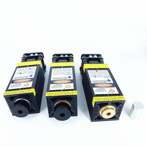 Module Laser bleu 2.5/5.5/15/33mm, avec tête laser CNC, transmission efficace de la lumière, PWM/TTL, à bricolage soi-même, livraison gratuite ► Photo 1/6