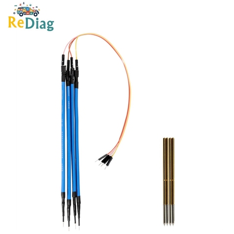 Broche de sonde de rechange 4 pièces/ensemble fonctionne LED cadre BDM avec câble de connexion 4 aiguilles bonne aide livraison gratuite ► Photo 1/6