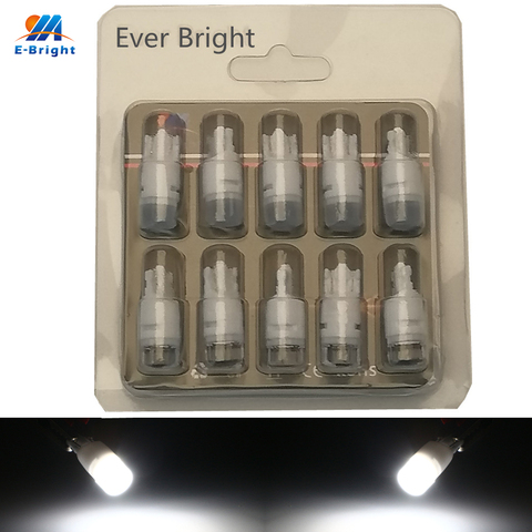 YM E-Lumineux 10 pièces T10 W5W 3030 2 SMD Voiture lumière LED Céramique 194 168 Auto Ampoules 12 V DC Blanc Bleu Jaune Rouge Vert 120Lm Lentille ► Photo 1/6