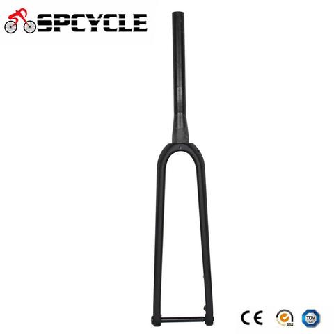 Spcycle – fourche de vélo de Cyclocross en fibre de carbone 700x40c, fourche de vélo de route, 100x12mm ► Photo 1/6